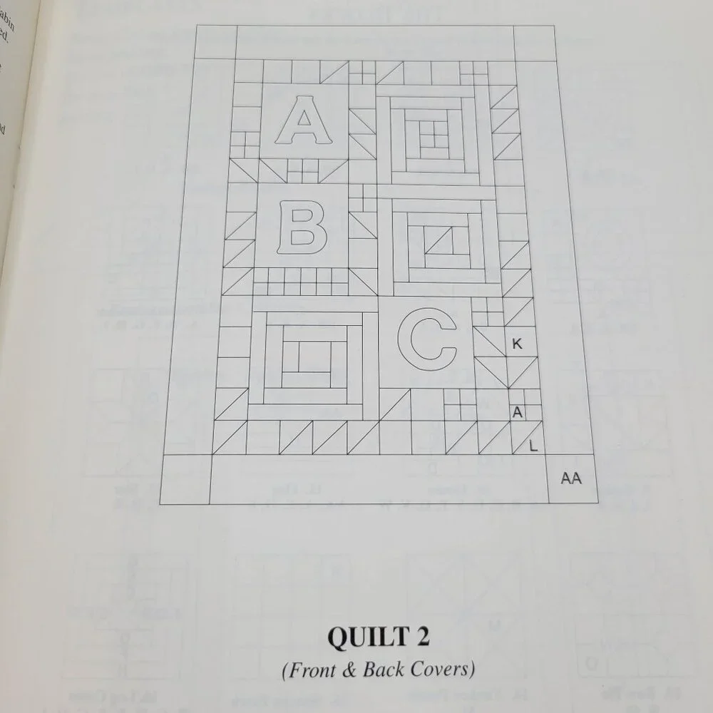 American Crib Quilts Welcome Home Pattern Book 19th Century Inspired 2 Patterns